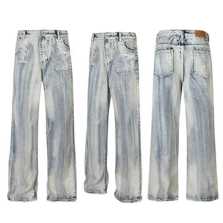 1984® Loose Fit Acid Washed Skate Jeans 1984