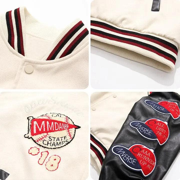 1984® MMDANBR Varsity Jacket Embroider Baseball 1984