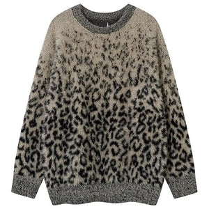 1984® Mohair Knit Sweater Full Leopard 1984