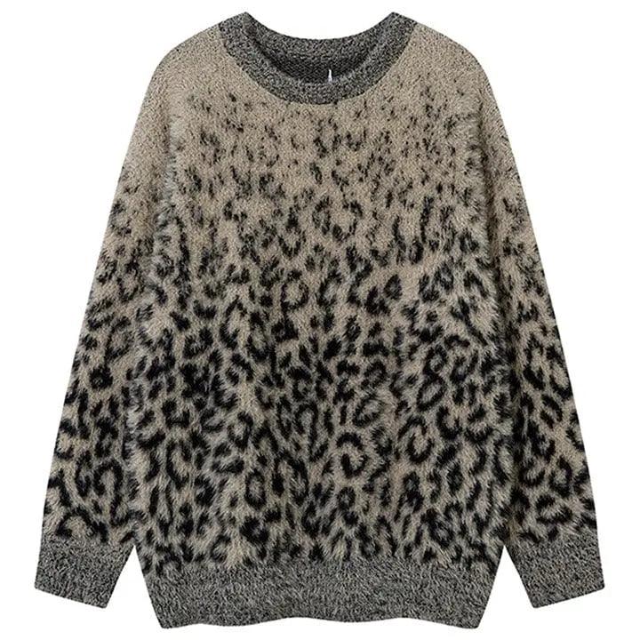 1984® Mohair Knit Sweater Full Leopard 1984