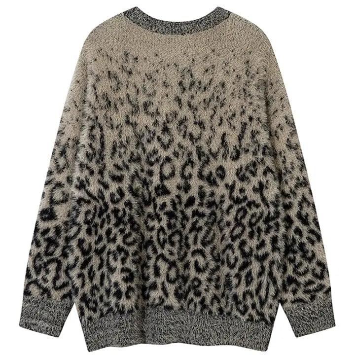 1984® Mohair Knit Sweater Full Leopard 1984