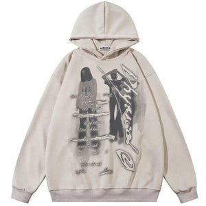 1984® Streetwear Graphic Hoodie Cartoon Portrait 1984