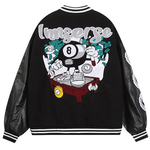 1984® Unisex Varsity Jacket Eight Ball Patch 1984