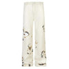 1984® White Flame Print Straight Leg Jeans 1984