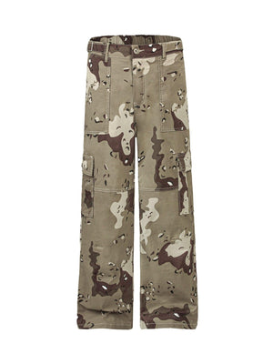 1984 Multi-pocket Cargo Camouflage Pants