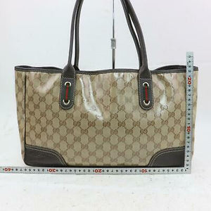 GG Tote Bag Light Brown PVC (SHC1-15967)