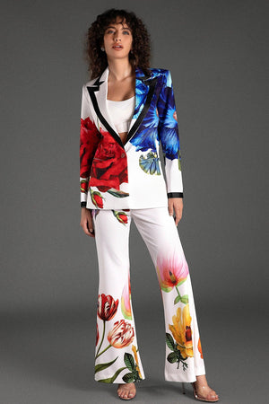 Mikeas Floral Printed Blazer Set