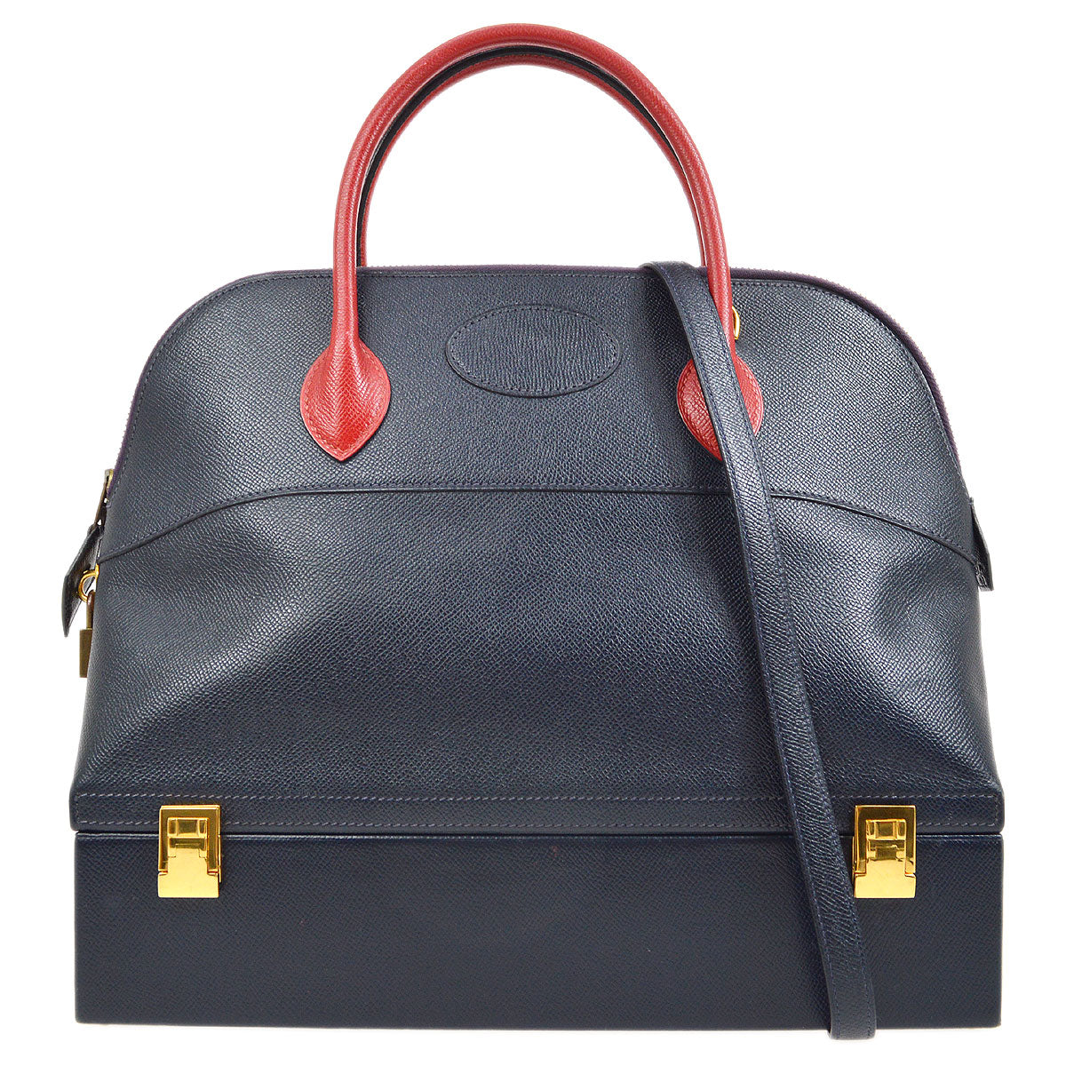 Macpherson Navy Red Courchevel Kilta bags