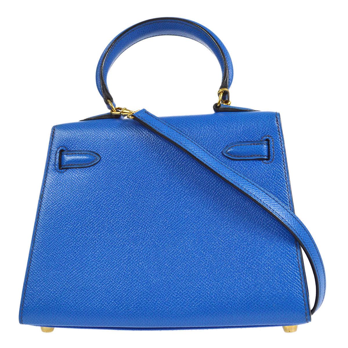 KELLY 20 SELLIER Blue France Courchevel Kilta bags