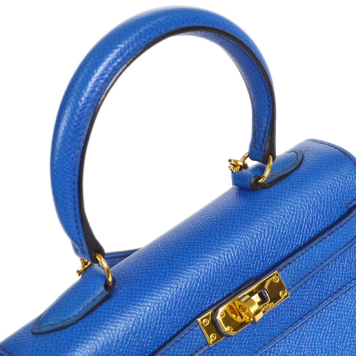 KELLY 20 SELLIER Blue France Courchevel Kilta bags