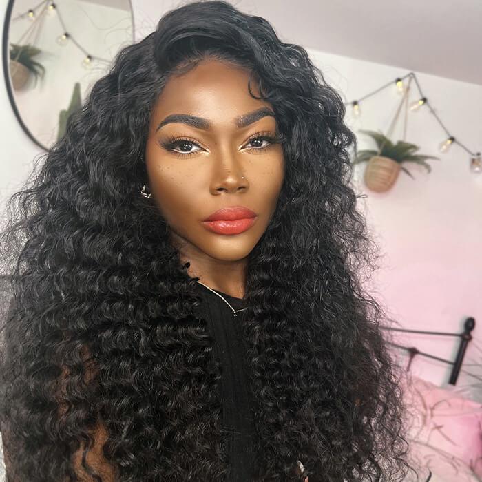 Deep Wave 13x4 Pre Bleached Knots HD Lace Front Wigs | VIP ONLY hermosahair