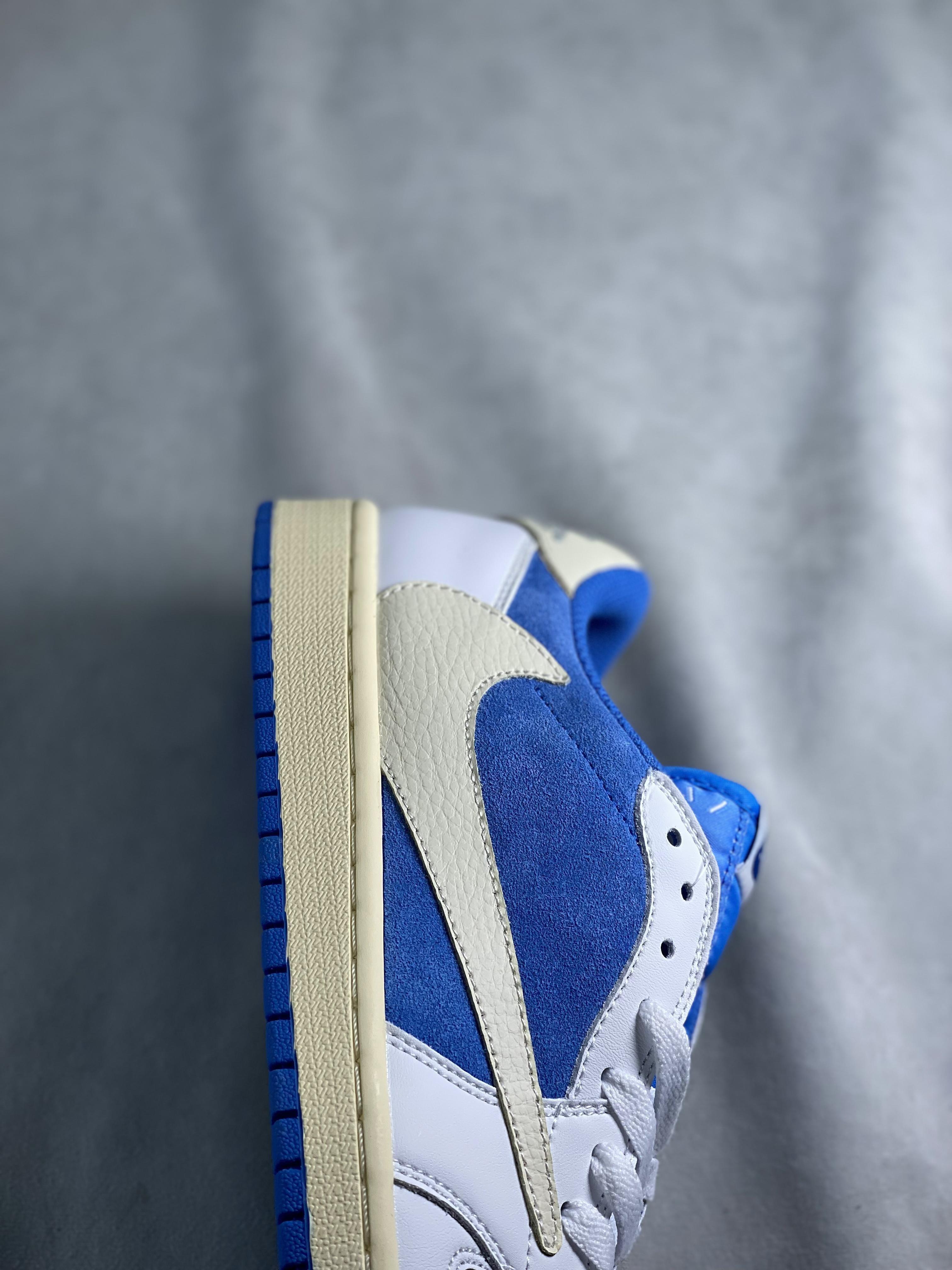 Custom Travis Scott x Fragment x Air Jordan 1 Low TS CQ4277 212 - sneakerhypesusa