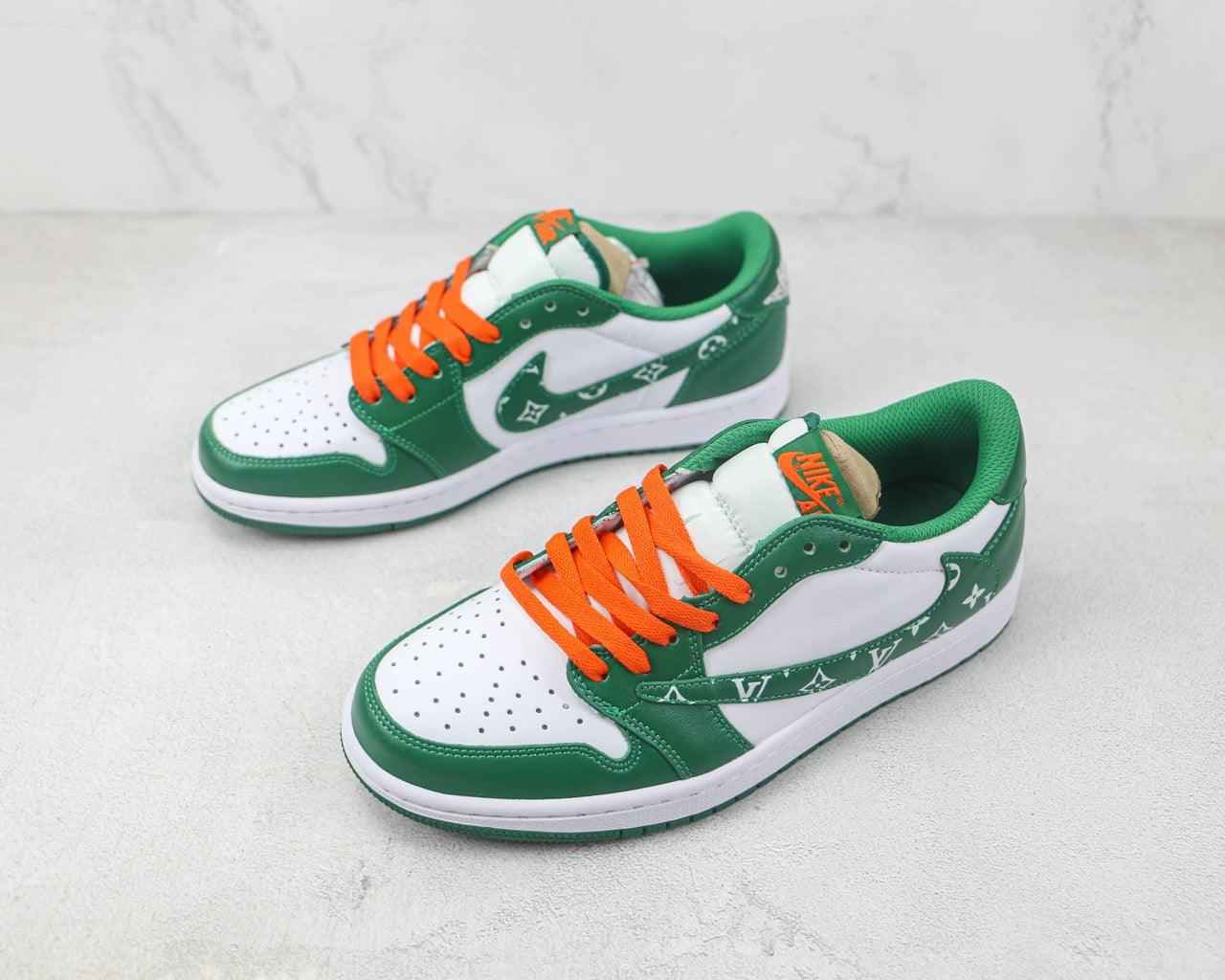 Custom Jordan 1 Low x LV DM7866 885
