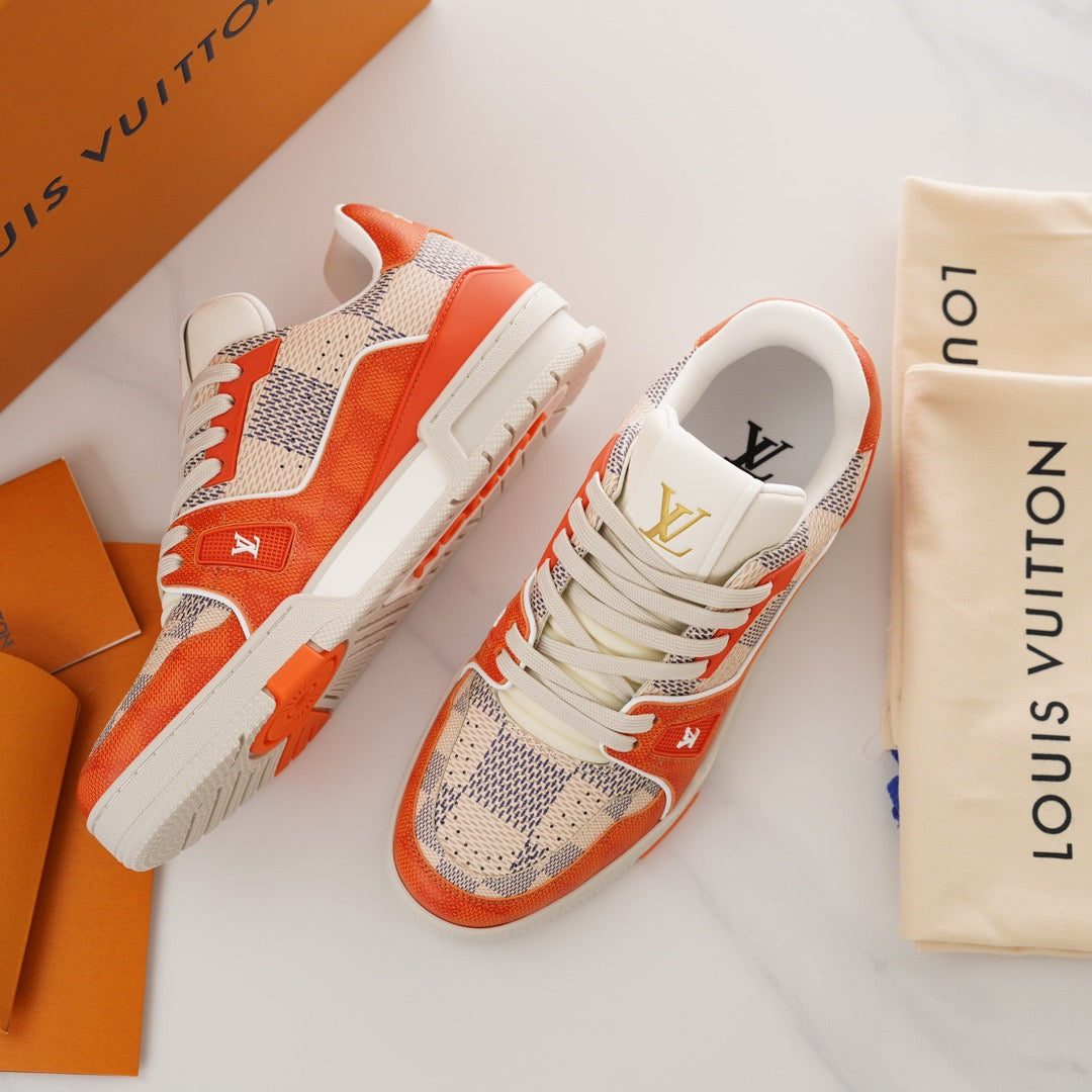 LUV Trainer Orange Sneakers-105