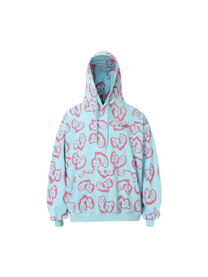 1984 Towel Embroidered Pullover Hoodie