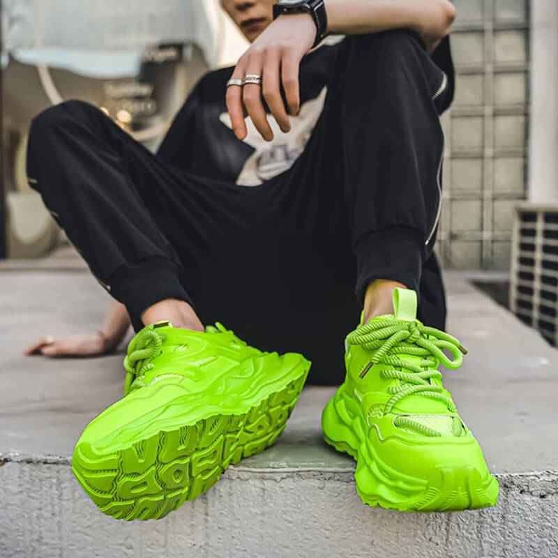 Chunky Sneakers Velzard Glow ugly shoes 2024