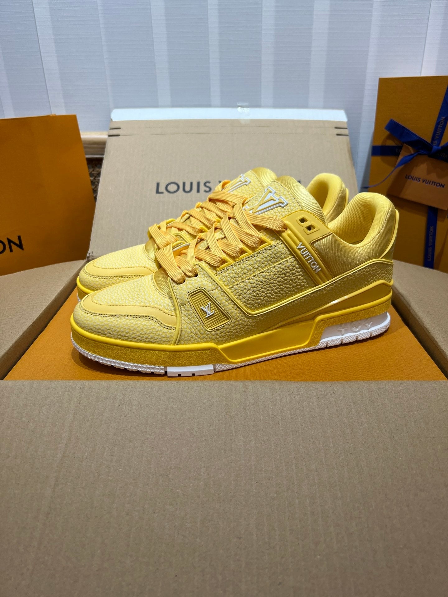 LUV Yellow Trainer Sneakers-080