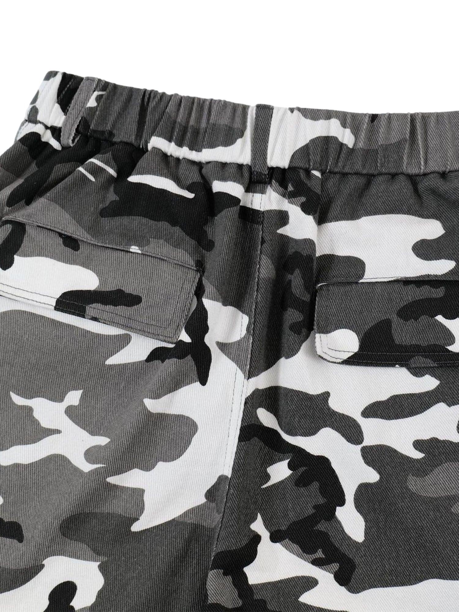 1984 American High Street Camouflage Workwear Casual Jorts