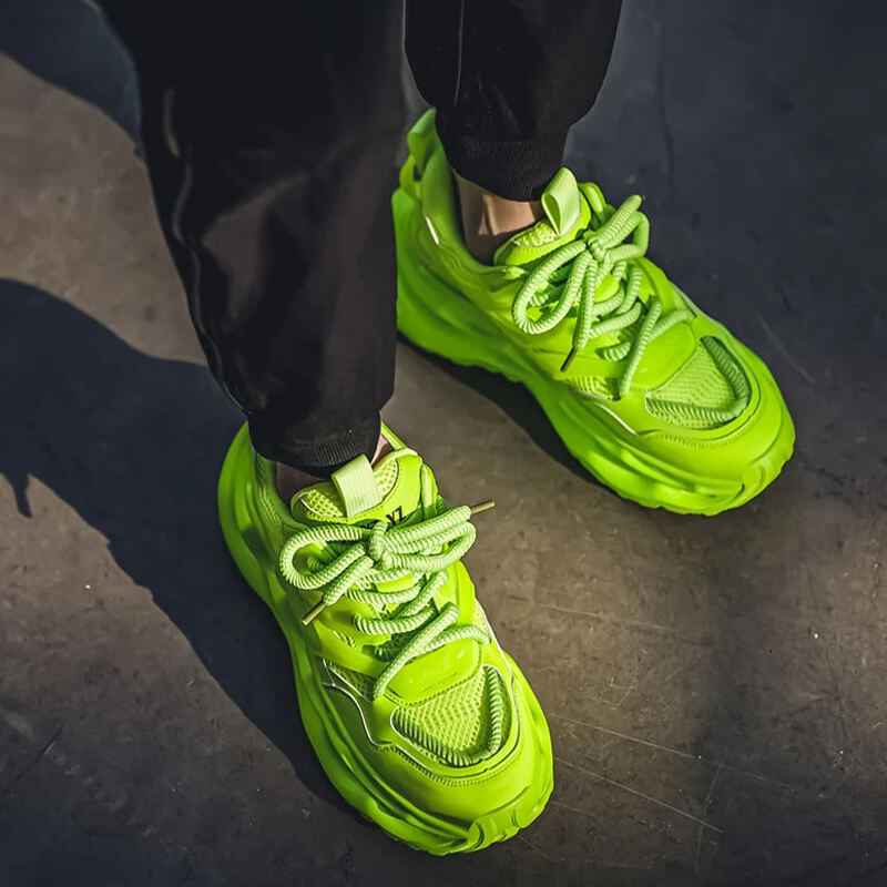 Chunky Sneakers Velzard Glow ugly shoes 2024
