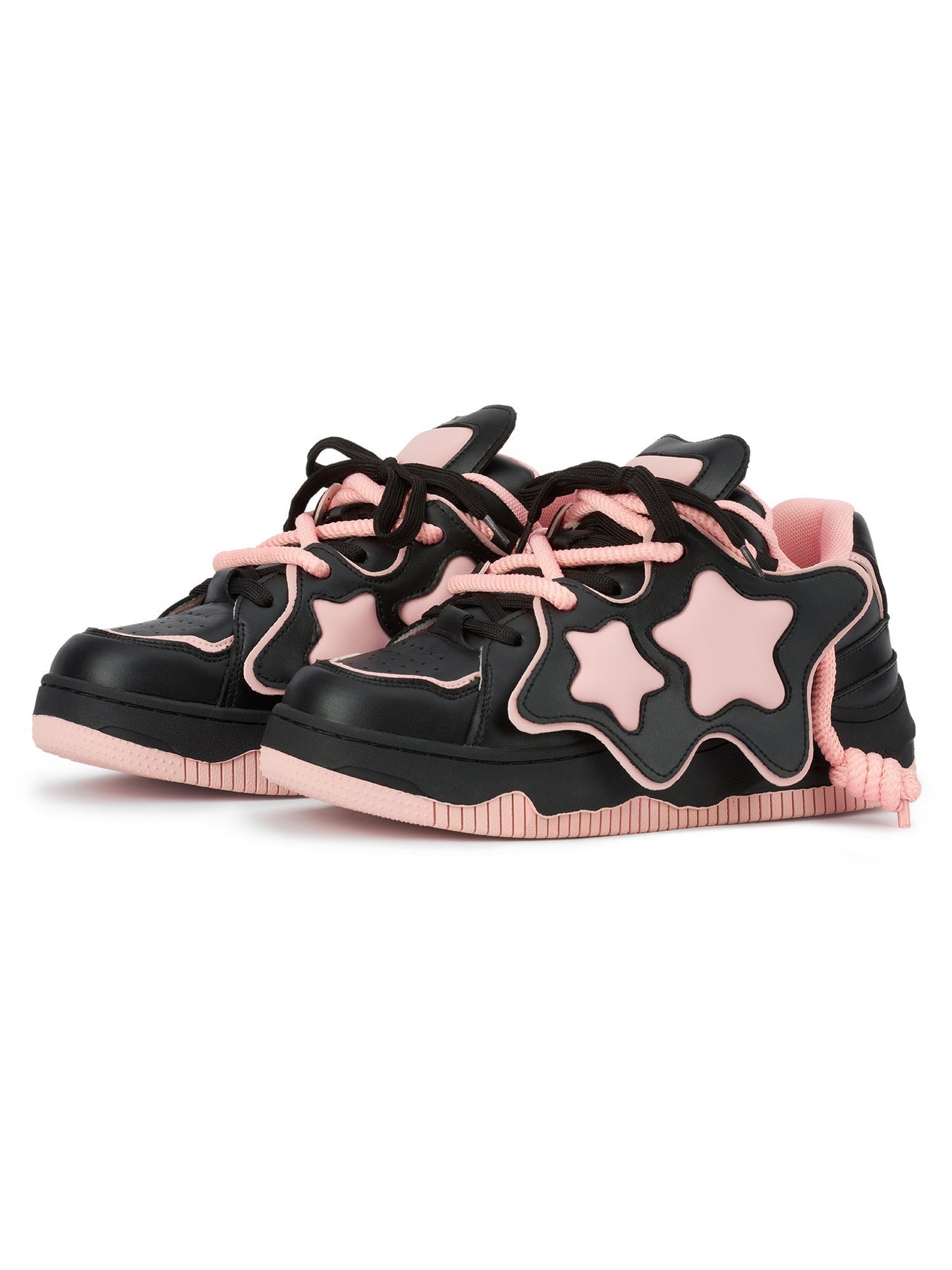 1984 Star Thick Bottom Board Shoes Couple - 2058