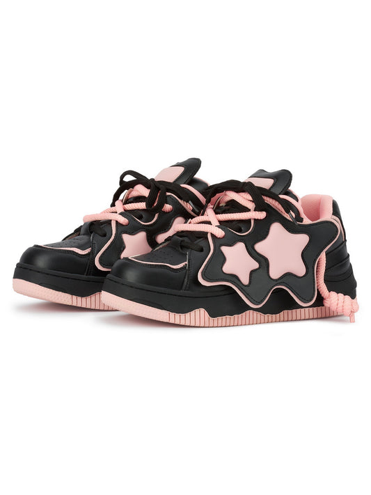 1984 Star Thick Bottom Board Shoes Couple - 2058