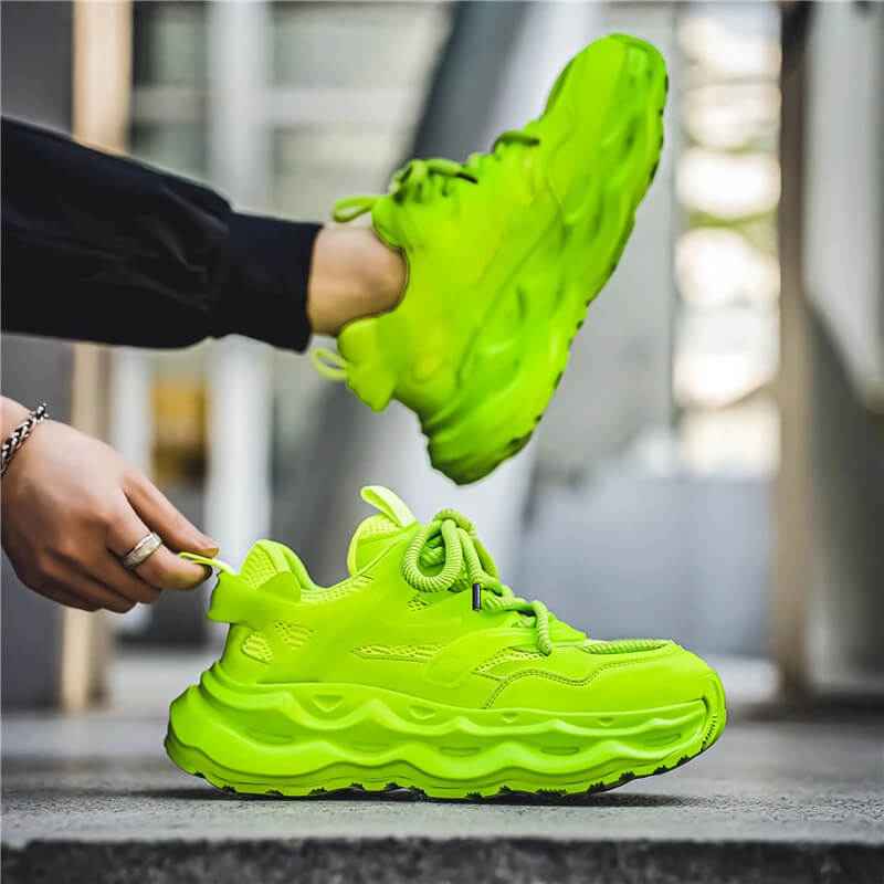 Chunky Sneakers Velzard Glow ugly shoes 2024
