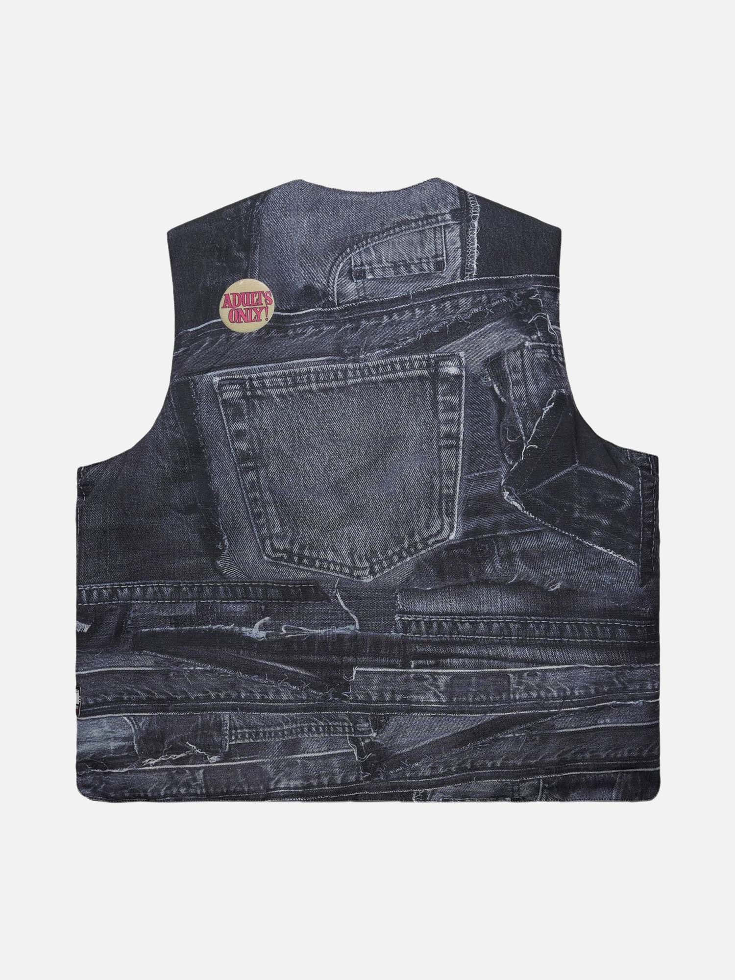 1984 Two-wear Casual Vest SP2312075WO9