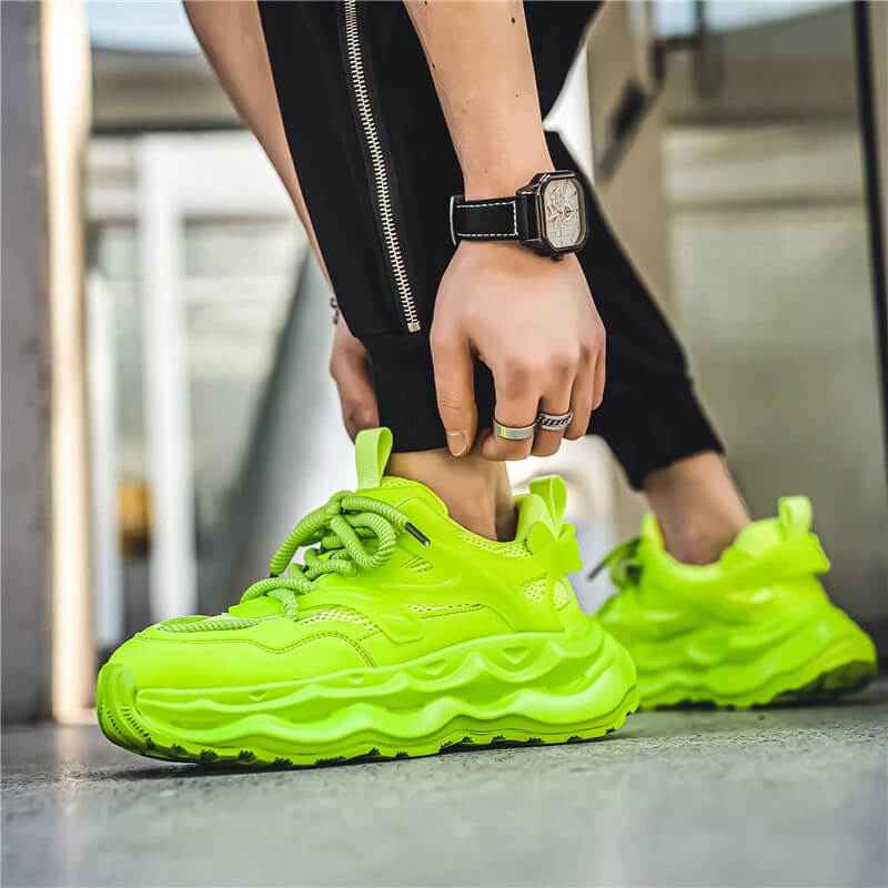 Chunky Sneakers Velzard Glow ugly shoes 2024