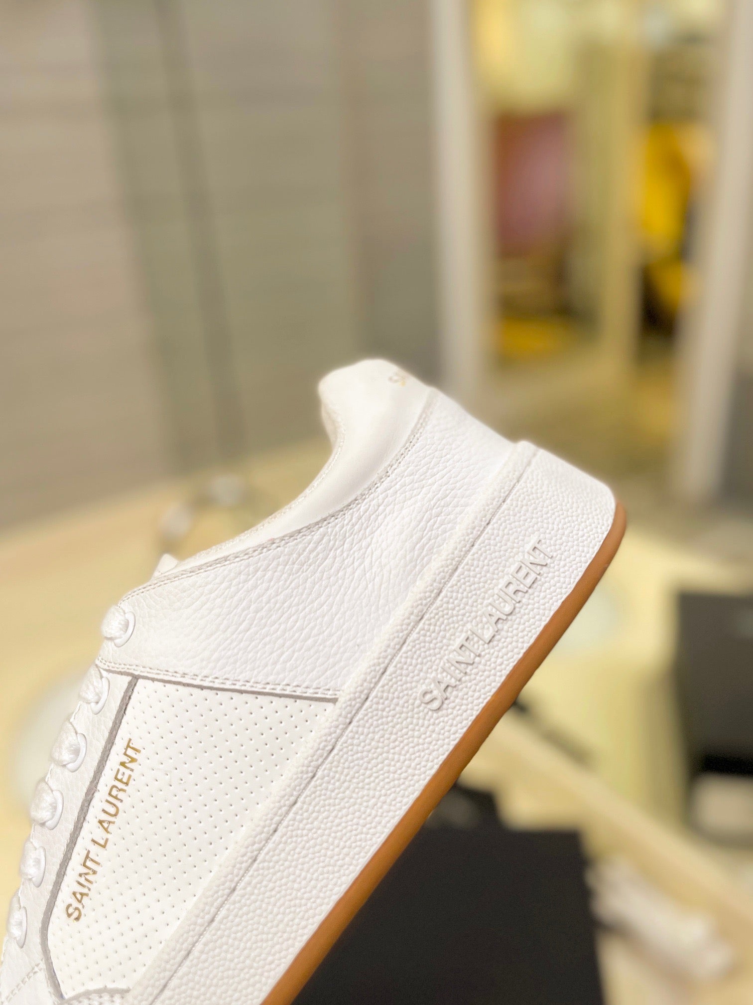 VSL White Leather Sneakers-170