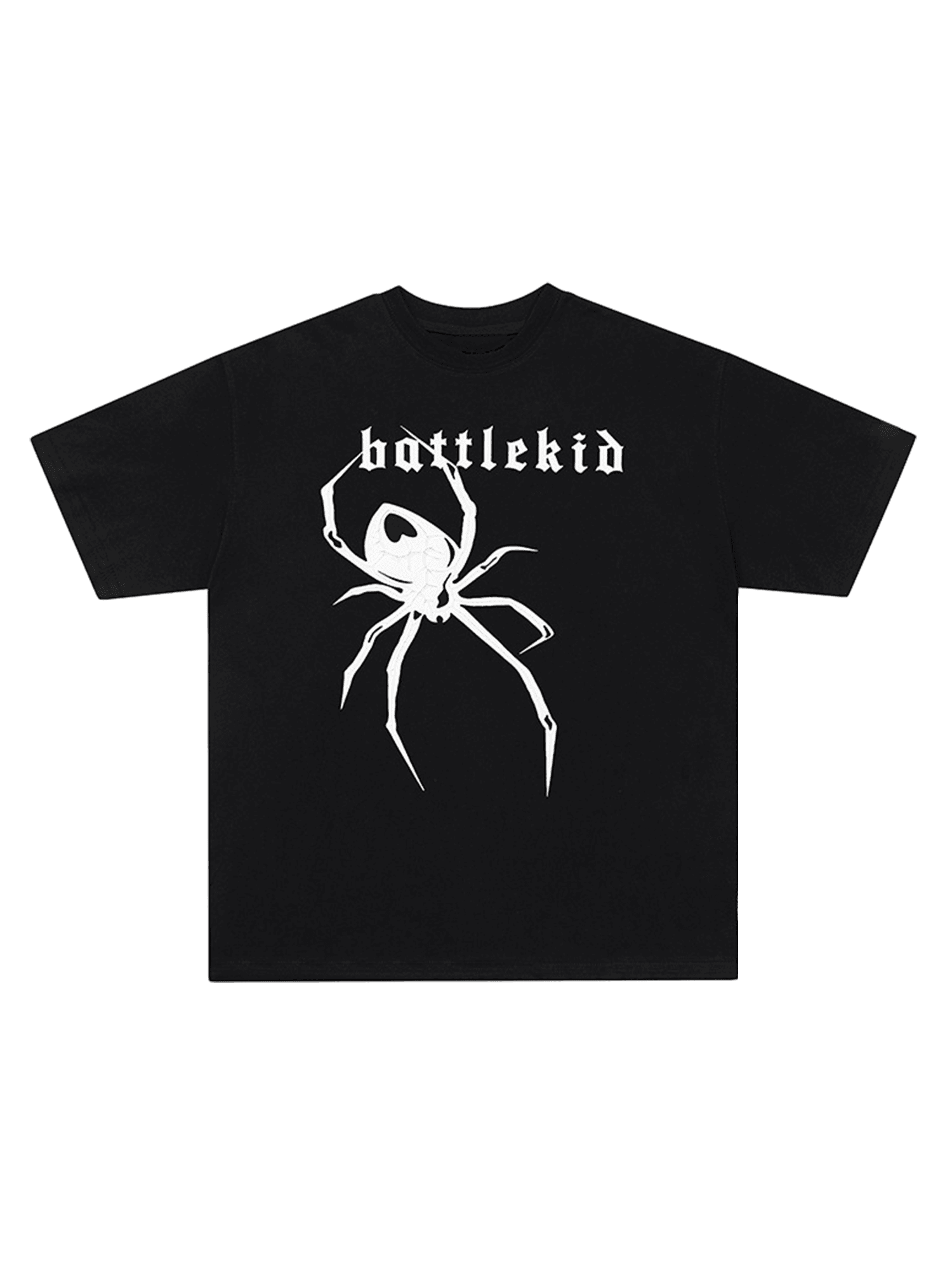 1984 Spider Print Street Rap T-Shirt SP240704SOJ6