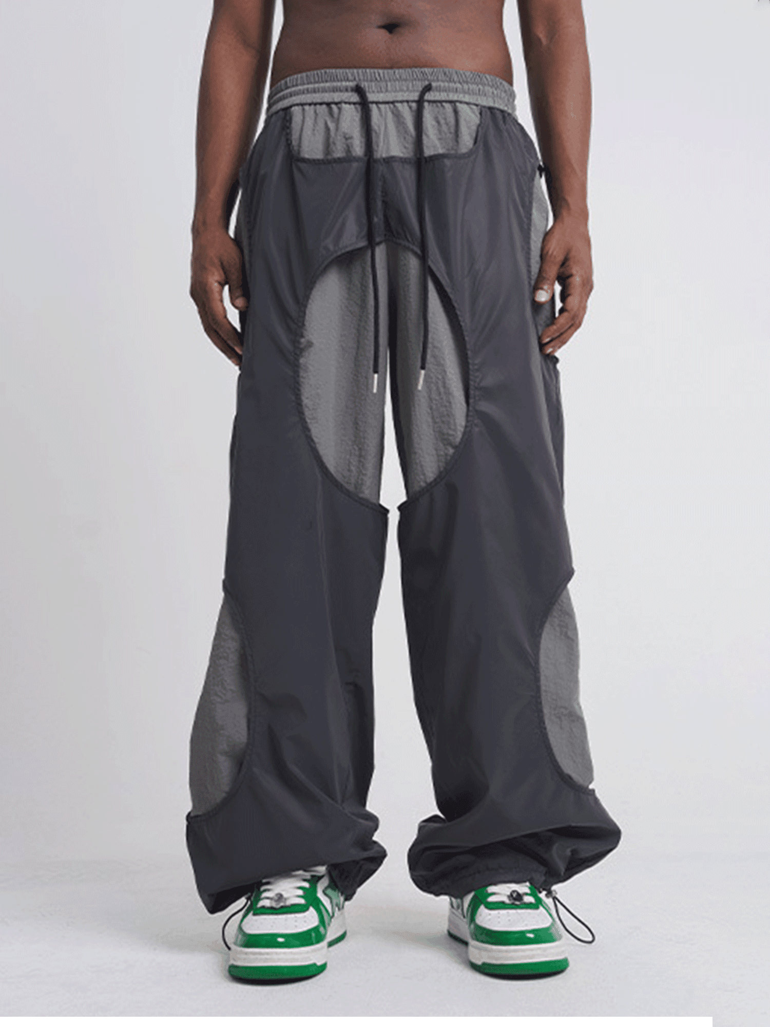 1984 High Street Reflective Double Layer Pants