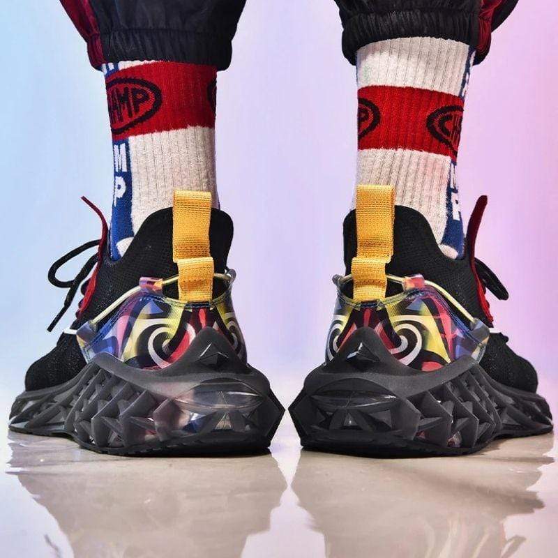 '33Y Trend' Tribal Edition Sneakers - 1984