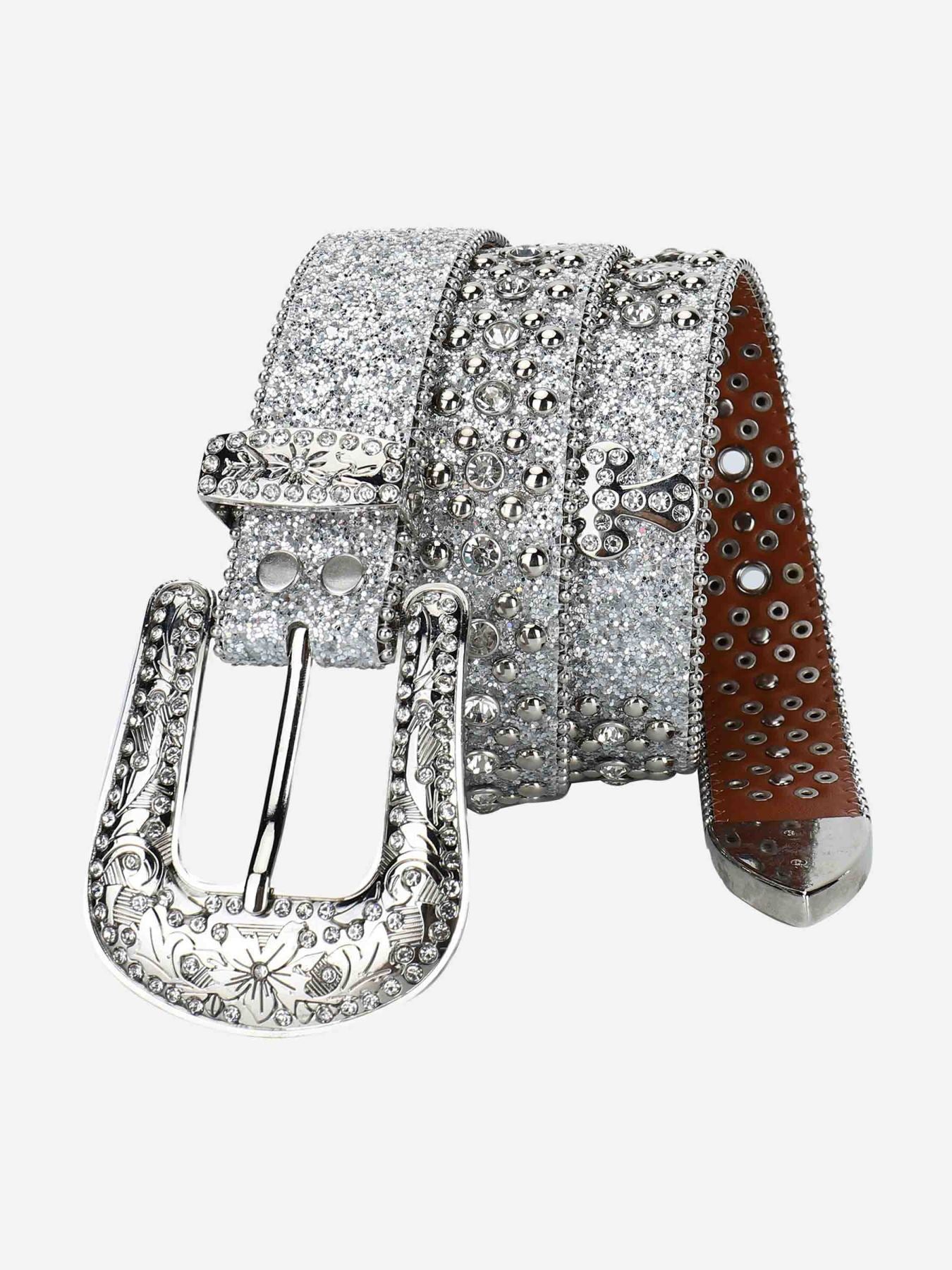 1984 Studded Rhinestone Belt For Men-1797 SP230728F287