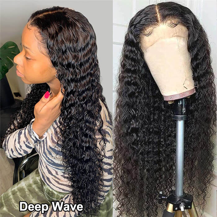 Skin Melt HD Lace Wigs 13*6 Lace Frontal Wigs Glueless Human Hair Wigs hermosahair