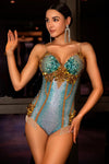 Pre-Sale Comili Sequin Rhinestone Concert Bodysuit Acmefun