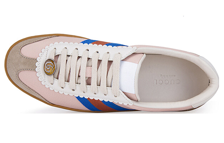 (WMNS) GUCCI G74 Web Casual Shoes Pink Blue 624484-0PV20-9561 - sneakerlandnet