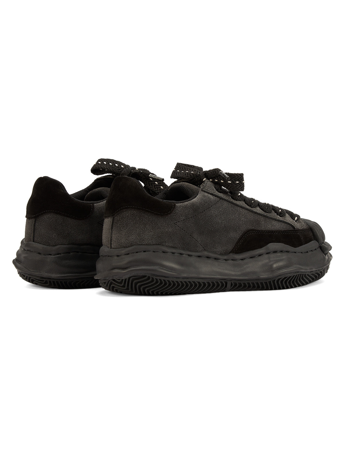 1984 Black Retro Washed Street Rap Sneakers - 2059