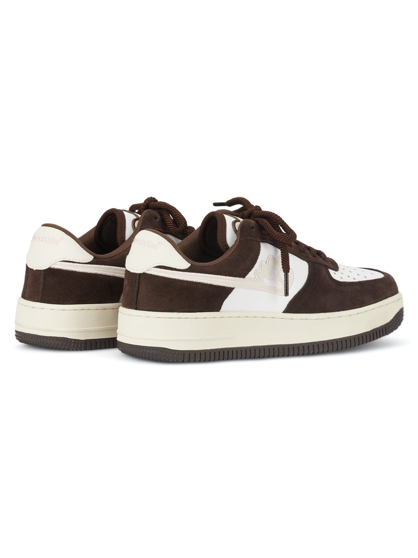 Sneakerhill Suede Splicing Skateboard Casual Sneakers -1342