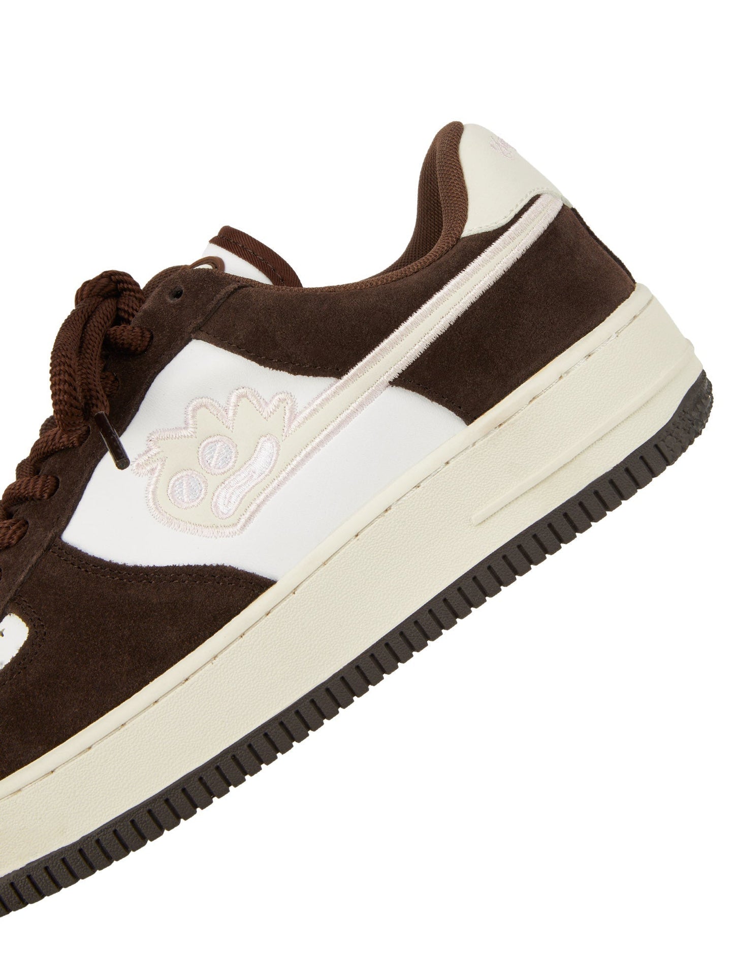 Sneakerhill Suede Splicing Skateboard Casual Sneakers -1342
