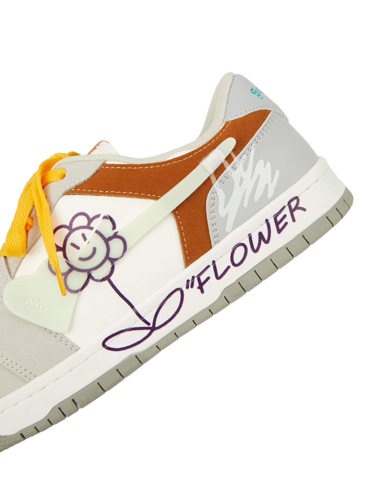 Sunflower Hip-Hop Skate Shoes