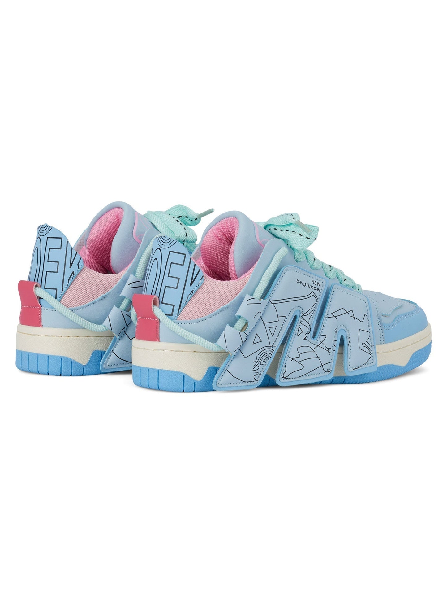 Sneakerhill Versatile Lightweight Soft-soled Board Shoes - 1716