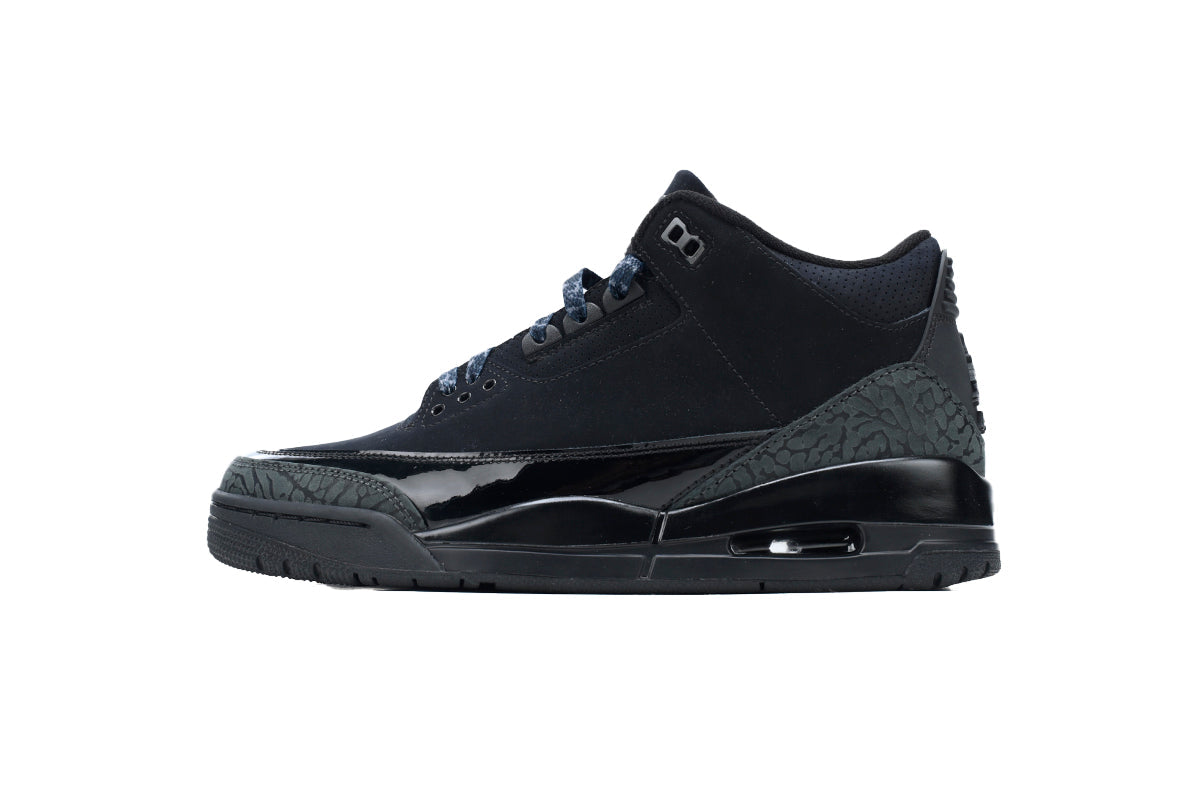 Custom Air Jordan 3 Retro 'Black Cat' CT8532-001 sneakerland