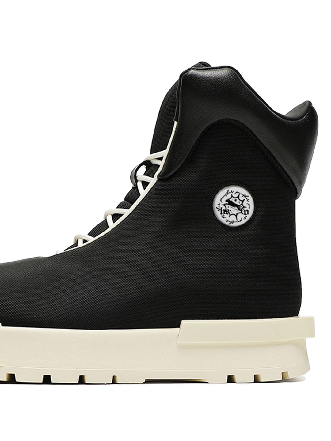 Sneakerhill High Top Canvas Platform Sneakers - 1984