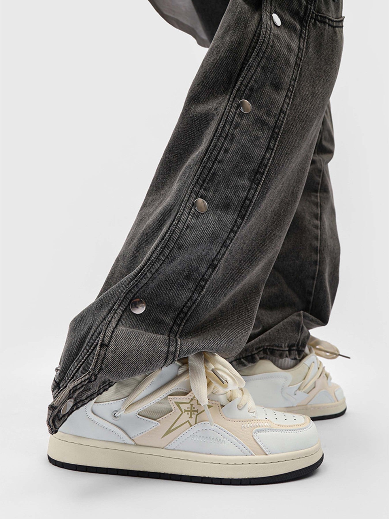 Sneakerhill Comfortable Casual Pentagram Couple Shoes - 1708