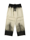 1984 Spray-painted Pleated Casual Pants