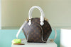 LV Ellipse BB Handbag Created By Nicolas Ghesquière From Classic Monogram Canvas For Women Brown 9.1in/23cm LV M20752