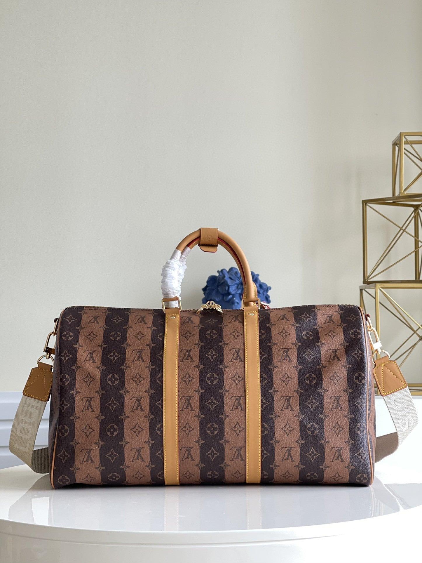 LV KEEPALL MONOGRAM M40560 LUXURYSTEPSCO