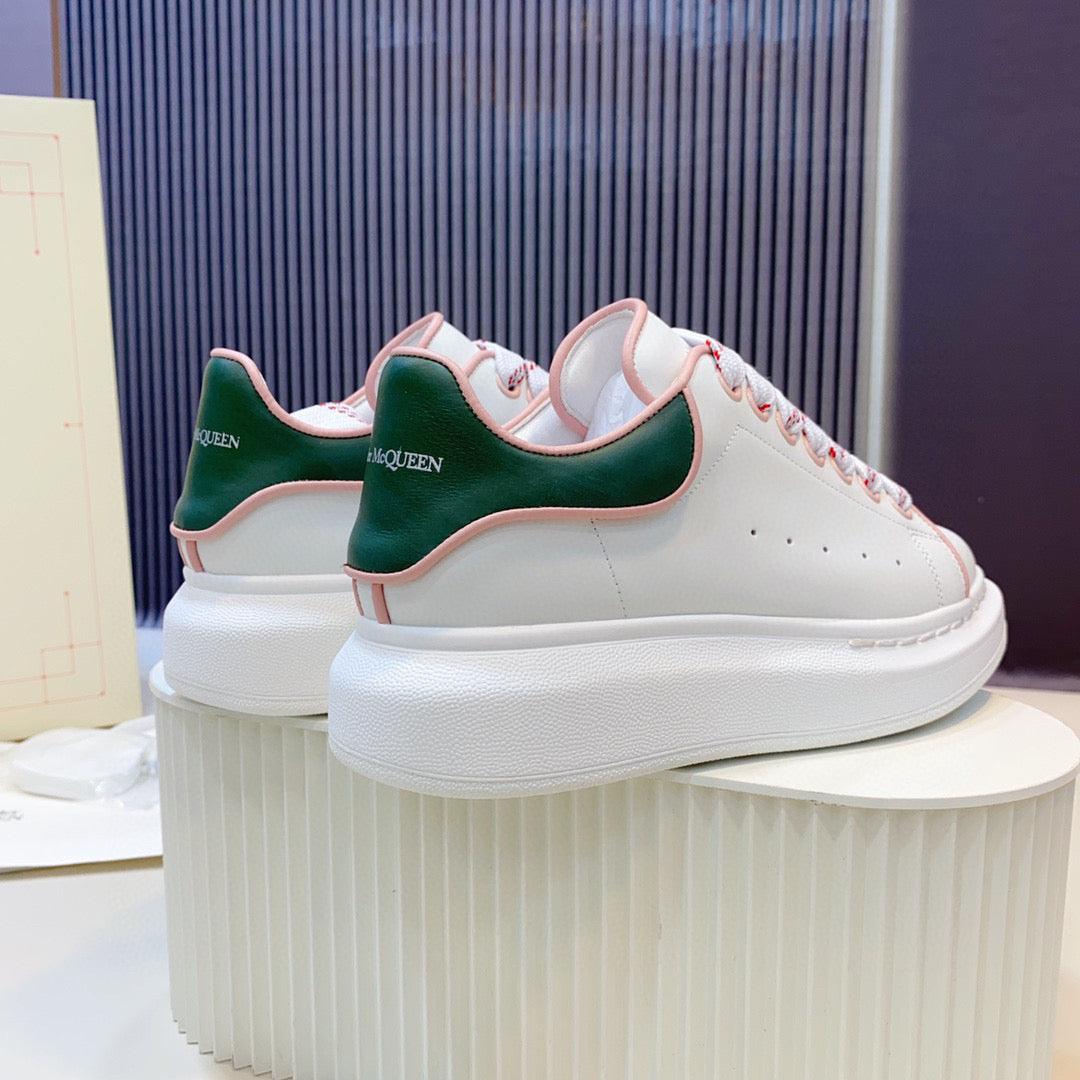 ALMC Oversized Green and White Sneakers-037