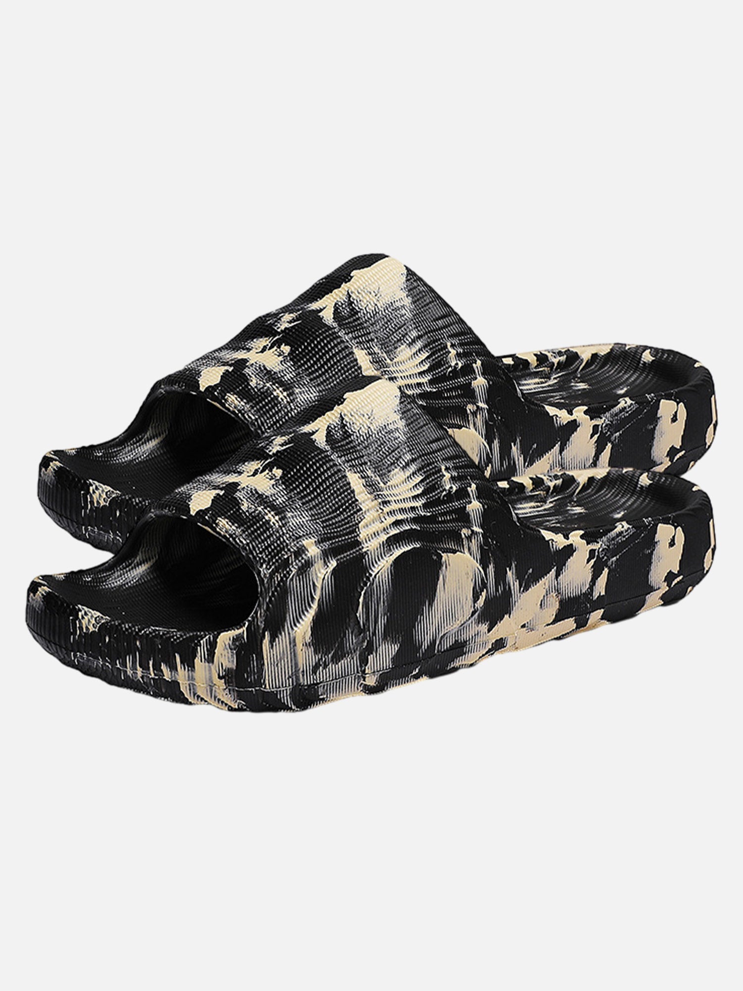 Fashionable Camouflage Graffiti Outdoor Slippers SP240314J8S3