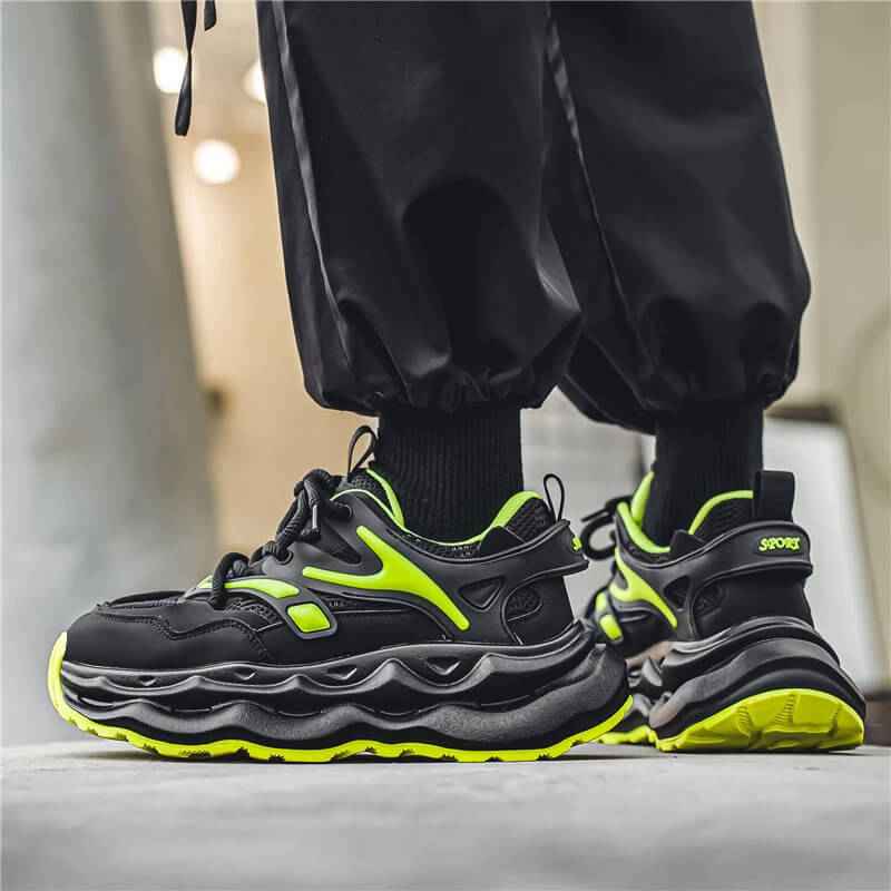 Chunky Sneakers Velzard Glow ugly shoes 2024